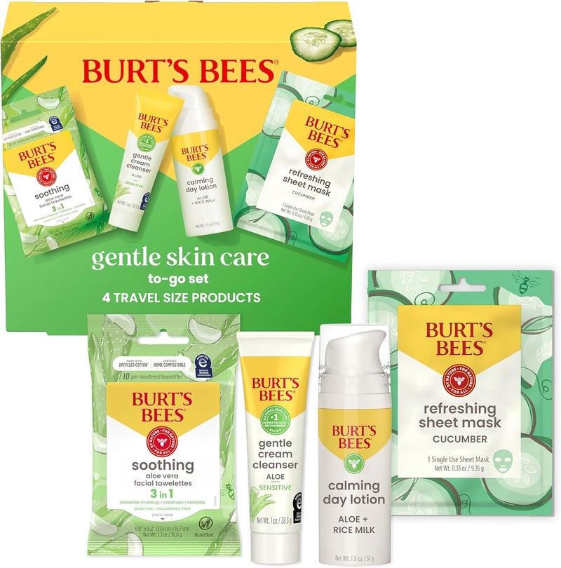 Burt's Bees Gentle Skin Care To-Go Set - Image 1