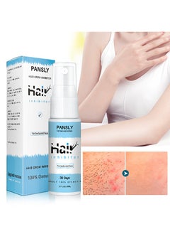 PANSLY Hair Growth Inhibitor, Hair Removal Spray Reducing And Inhibiting Hair Growth, Legs, Underarms,Lips 100% Natural Non-Irritating 20g  - Image 1