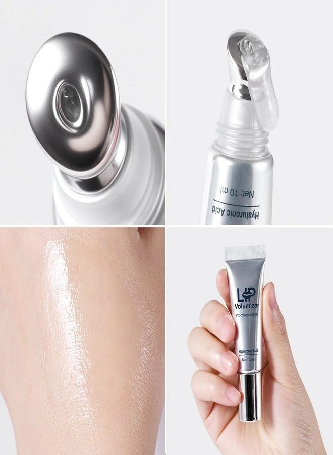 Natural Lip Balm & Hyaluronic Acid Plumping Lip Oil, Brightening & Nourishing Treatment for Dark Smokers Lips, Hydrating Lip Care to Illuminate Your Smile - Image 3