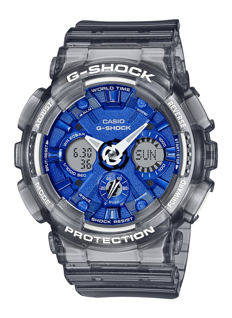 G-SHOCK ساعة يد نسائية بعقارب+رقمية من الراتنج GMA-S120TB-8ADR - 38 ملم  - Image 1