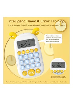 Y&D Kids Learning Toys, Electronic Math Counter Games for Ages 4 5 6 with Addition, Subtraction, Multiplication and Division Bingo Game, Kindergarten Education Toys  - Image 2