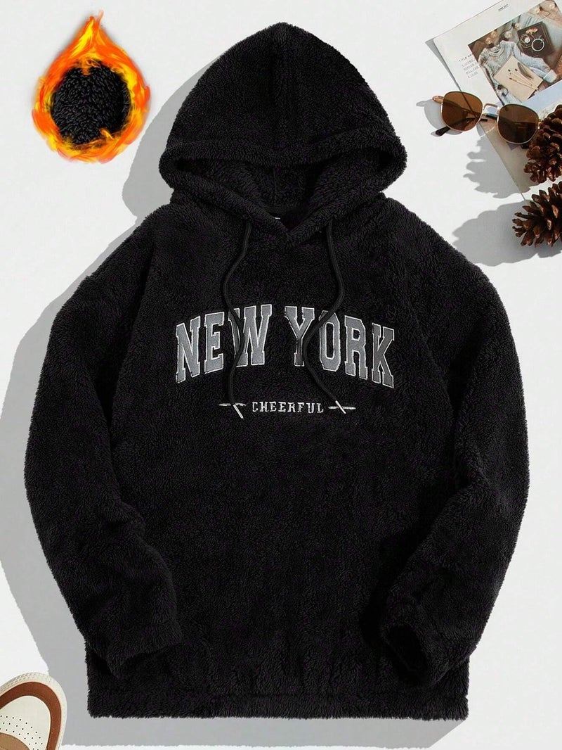 Lymio Hoodies || Sweatshirt for Unisex || Unisex Hoodie (H-58-Black-2XL) - Image 2