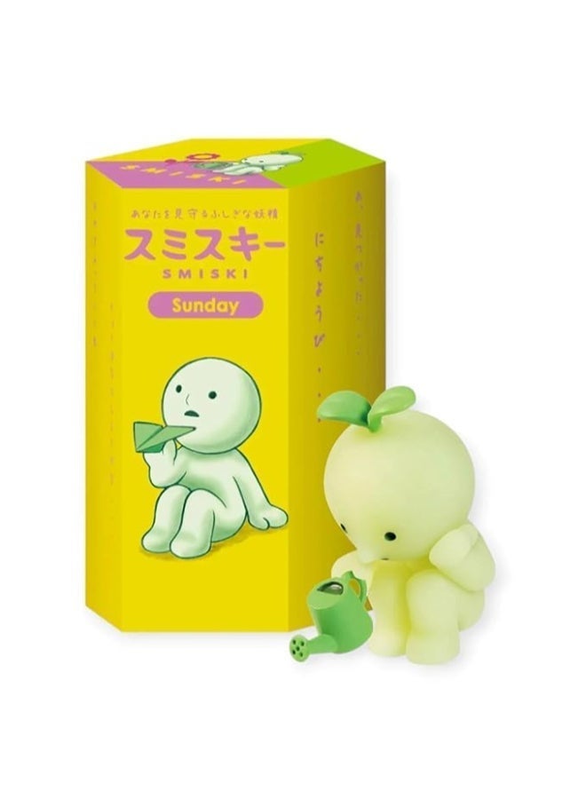 Smiski Sunday Series Glow In The Dark Mini Figure Luminous Weekend Relax Theme Desktop Miniature Individual Random Unboxing Toy Pack - Image 4