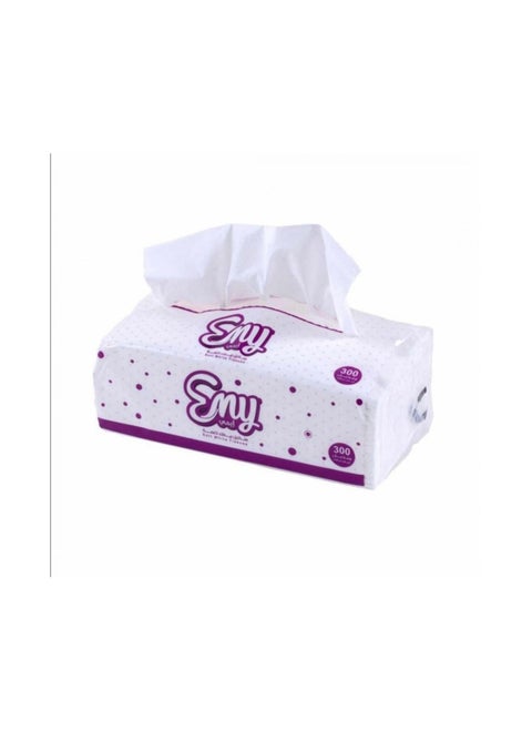 soft facial tissues 300 tissues, pack of 50 pieces