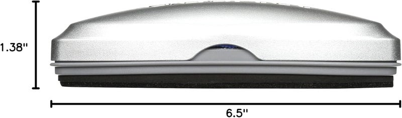 Quartet Glass Dry Erase White Board Eraser Magnetic Whiteboard Eraser Silver SFEB3 - Image 5