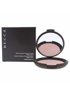 BECCA Shimmering Skin Perfector Pressed Highlighter, Rose Quartz, 0.28 Ounce 