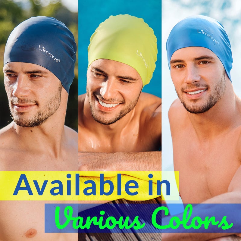 Limmys Premium Swim Cap for Adults â€“ Soft Silicone Swimming Cap for Women & Men â€“ Comfortable, Streamlined Fit, Chlorine Resistant & Hypoallergenic â€“ Trusted by Swimmers Worldwide - Image 4