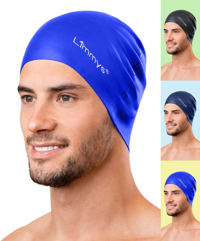 Limmys Premium Swim Cap for Adults â€“ Soft Silicone Swimming Cap for Women & Men â€“ Comfortable, Streamlined Fit, Chlorine Resistant & Hypoallergenic â€“ Trusted by Swimmers Worldwide - Image 1