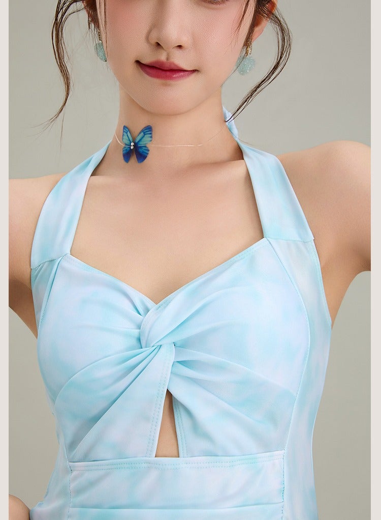 KUYING New One-Piece Swimsuit Camisole Skirt - Image 3