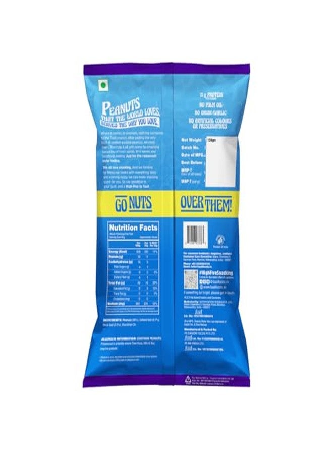 Taali Roasted Salted Peanuts | Bharuchi Nuts | No Palm Oil, Rich in Protein, Not Fried, 120g (Pack of 4) - Image 4