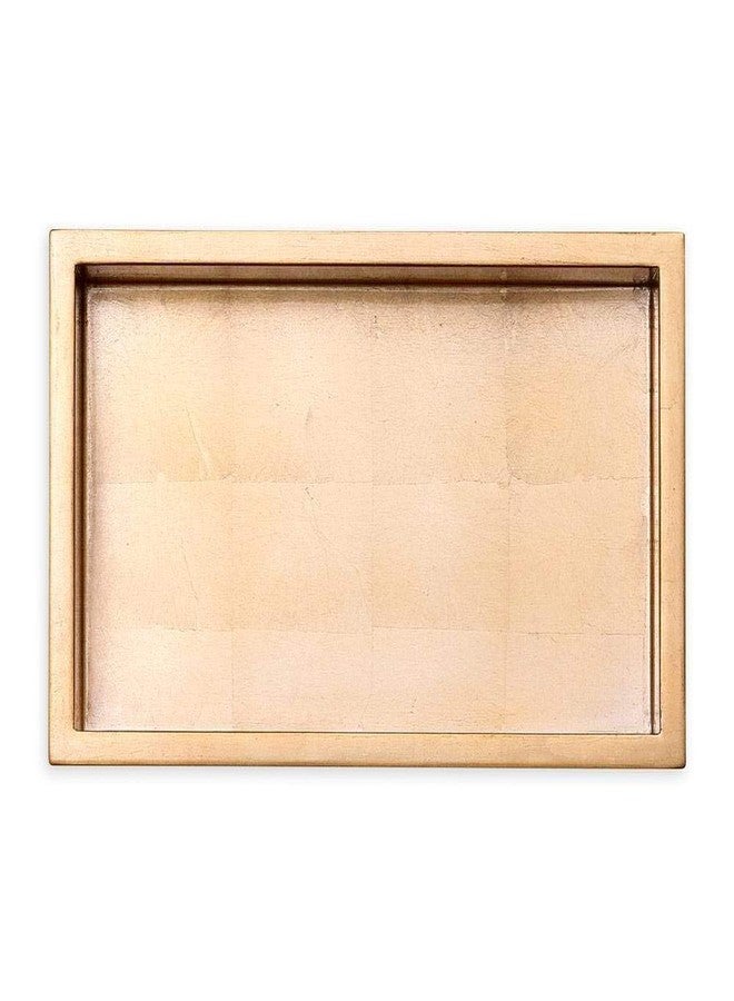 Caspari Gold Lacquer Guest Towel Napkin Holder - Fits 4.5x8.5 Inch Napkins - Decorative Rectangular Holder with Gold Foil Accents, 9.5" x 5.25" - Image 3