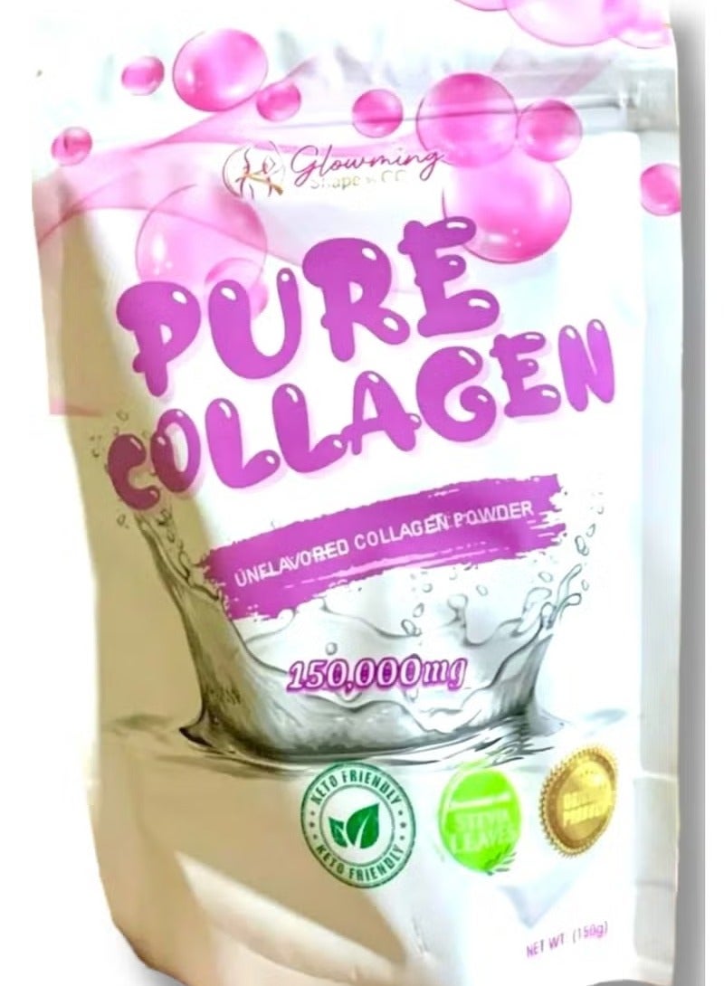 Cc Glowing form of pure CC collagen (unsalted collagen powder) 150,000 mg