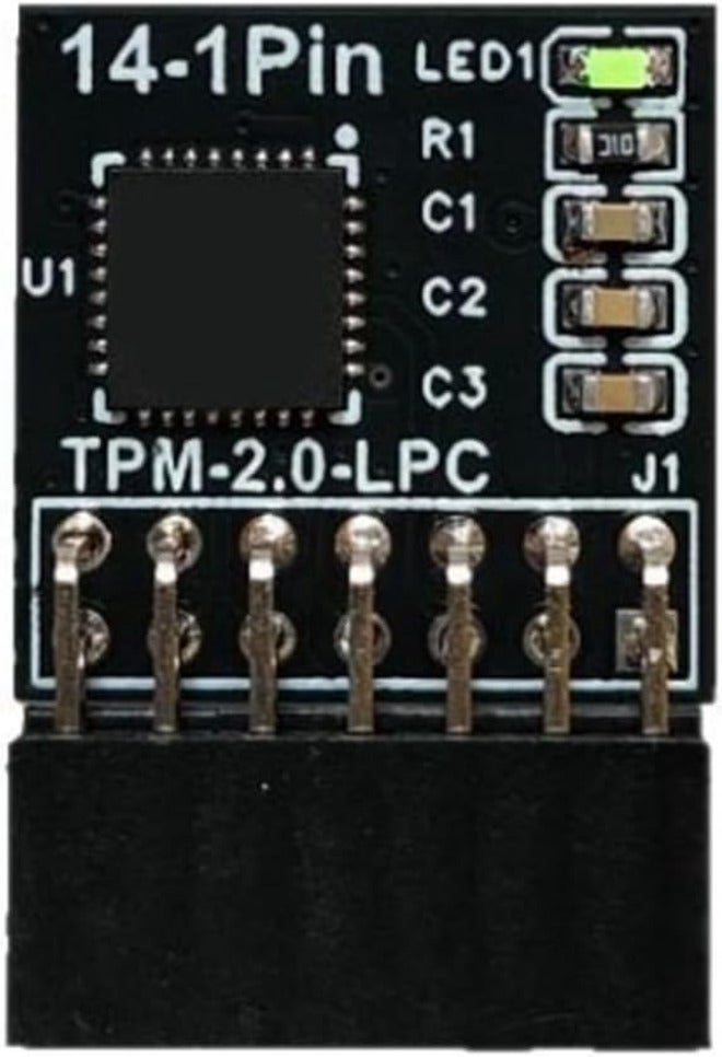 Professional 14pin LPC Module TPM2.0 Security Trusted Platform Computer Adapter Home Setting Integrity Verification Module - Image 4