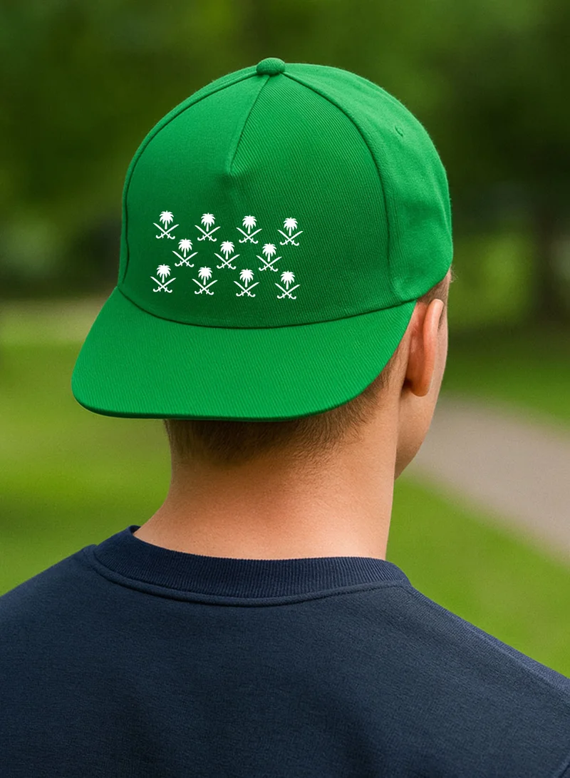 LOWHA Cotton Cap For Saudi National Day or Everyday Love for the Kingdom