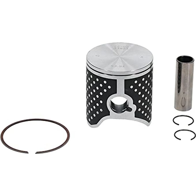 VERTEX 24445A Cast Race Piston Kit Compatible With/Replacement For KTM 125 SX 2001-2022, Gas MC 125 2021-2022, Husqvarna TC 125 2014-2022 54 mm Cylinder Diameter, 53.940mm Piston Diameter - Image 2