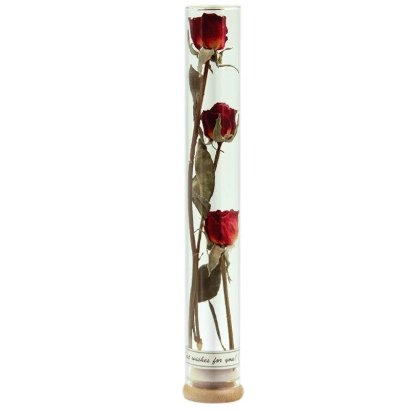 Bluejw Mini Dried Flower Bouquet for Decoration - Natural Dried Rose Plants - Room Decor, Favor Gift Toppers, Tables & Plates Decor - Image 5