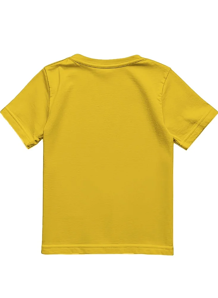 Funkaar Kids' Dino Drama T-Shirt – Funny Cartoon Dinosaur Tee for Boys and Girls