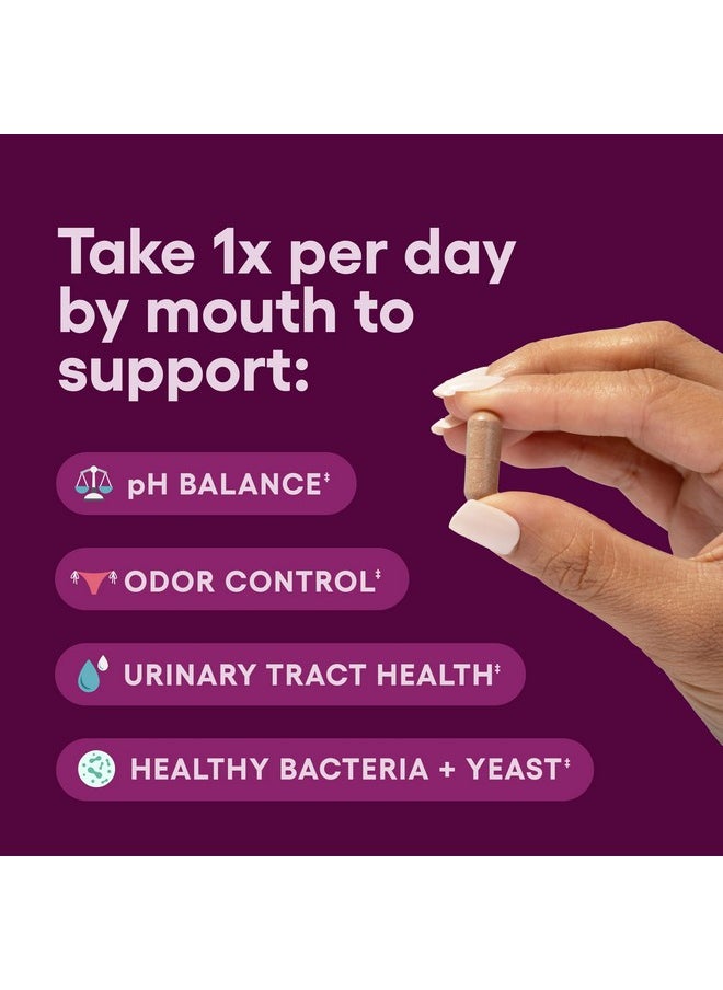 Physician's CHOICE - Physician's CHOICE Vaginal Probiotics for Women - Unique with Licorice Root - PH Balance, Odor Control, Yeast, Vaginal Microbiome & Feminine Health - 6B CFU - Organic Prebiotic, Cranberry - 30 CT - Image 1