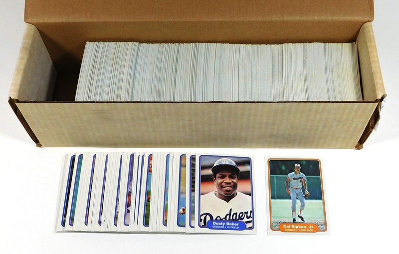 1982 Fleer Baseball Set 1982 Fleer Baseball Complete Set 660 Cards Cal Ripken Jr. Rookie Nrmt/Mt - Image 1