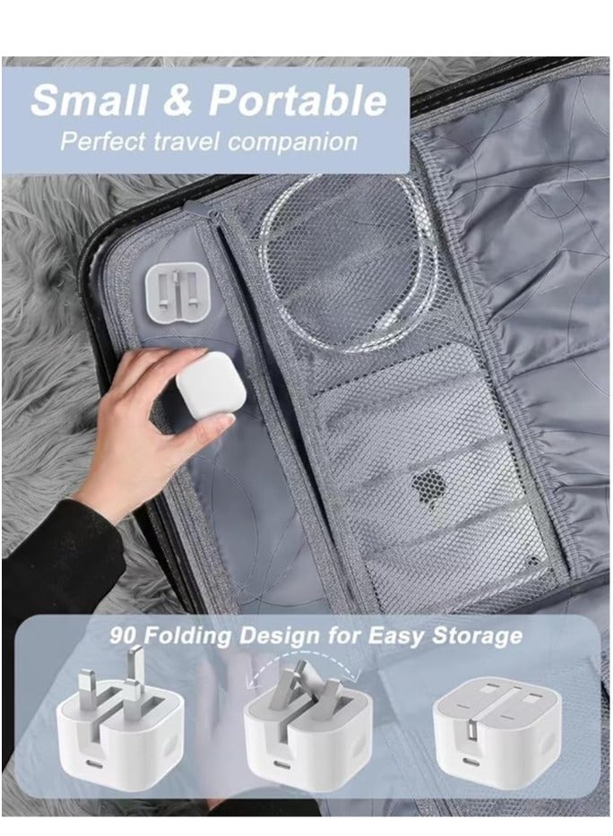 general Fast Charger Compatible with iPhone 16/ iPhone 16 Pro/16 Pro Max/iPhone 15, 20W USB C To USB C Fast Charger for iPad Pro 12.9/11 inch, iPad Air 5th/4th, iPad 10th, iPad Mini 6, PD Wall Charger with - Image 1