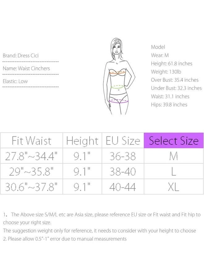 Generic Striped Corset Postpartum Waist Trainer for Women After Brith for Short Torso 1pcs xl  - Image 2