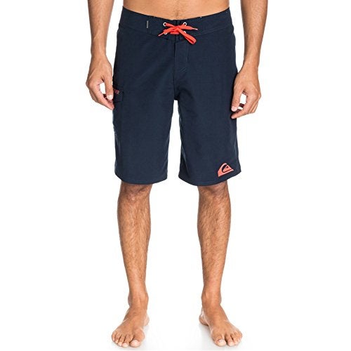 Quiksilver mens Everyday 21 Swim Trunk Bathing Suit fashion board shorts, Navy Blazer/Orange, 36 US - Image 5
