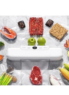 Vacuum Machine With Automatic Shut-Off System For Food Preservation With Built-In Slicer DX1782