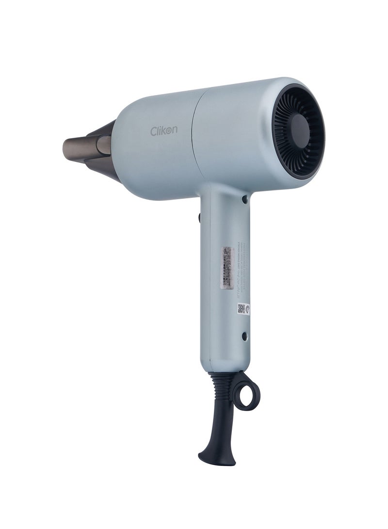 Clikon مجفف شعر كلينكون الاحترافي - 2 سرعة و 3 إعدادات حرارة 1800 واط - ضمان 2 سنوات - Image 2