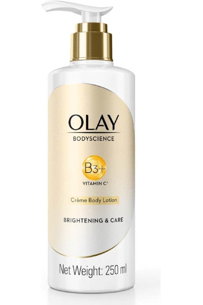 لوشن الجسم الكريمي من بودي ساينس لتفتيح البشرة والعناية بها 250 مل