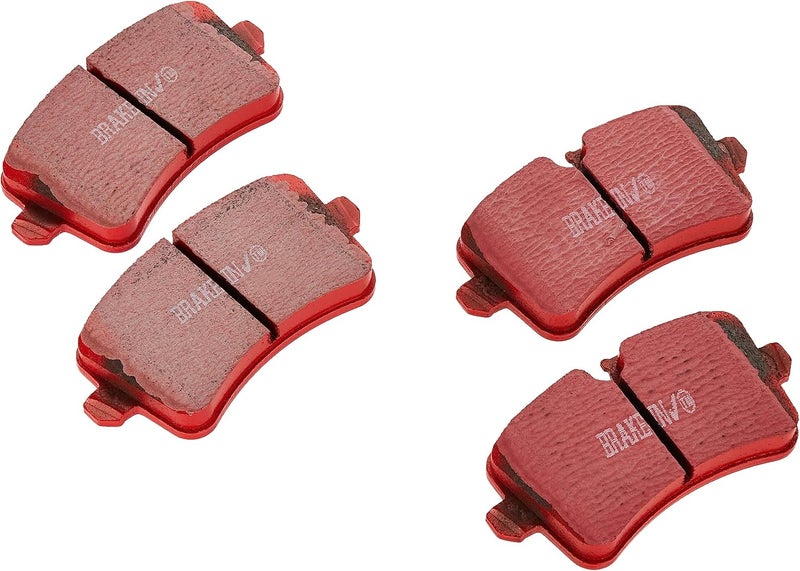 EBC Brakes DP32082C Ceramic Brake Pad - Red - Image 1