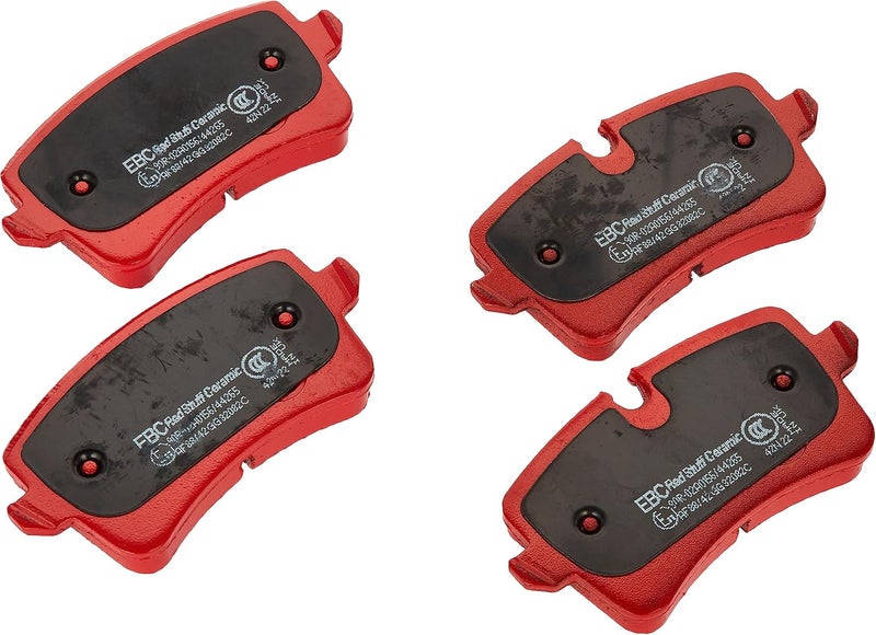 EBC Brakes DP32082C Ceramic Brake Pad - Red - Image 2