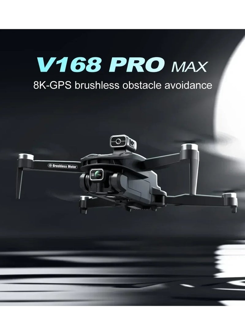 AROAQ V168 Drone Professinal Wide Angle Optical GPS Localization Four-way Obstacle Avoidance Quadcopter - Image 2