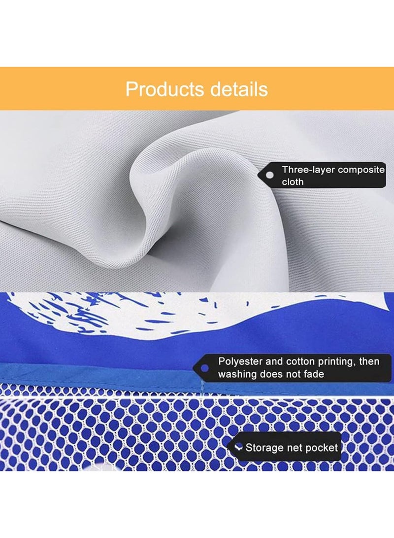 general Car Sun Shield, 2 Pack Car Side Curtain Protector Protection from Sun Glare Heat Blocking UV Cars Interior Sun Shade Blocker Shaver Blocker - Image 3