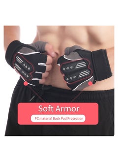 Arabest Weight Lifting Gloves - Non-Slip Silicone Padding Workout Gloves for Men and Women  - Image 4