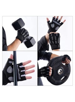 Arabest Weight Lifting Gloves - Non-Slip Silicone Padding Workout Gloves for Men and Women  - Image 5