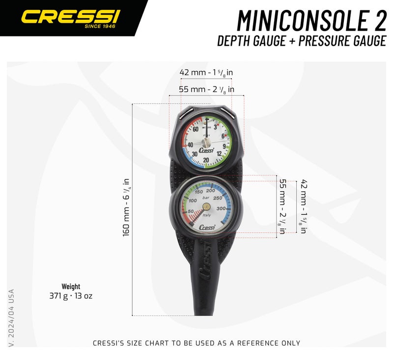 Cressi MiniConsole 2, Black, Imperial - Image 3