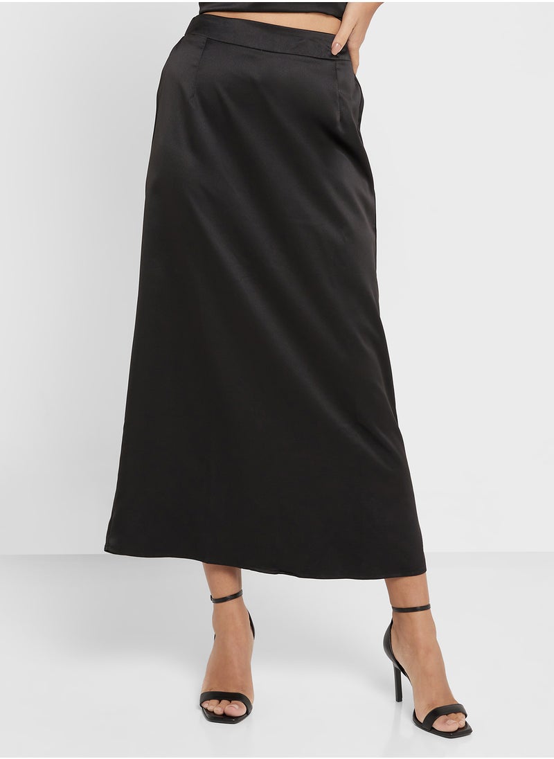 VERO MODA High Waist Side Slit Skirt  - Image 2
