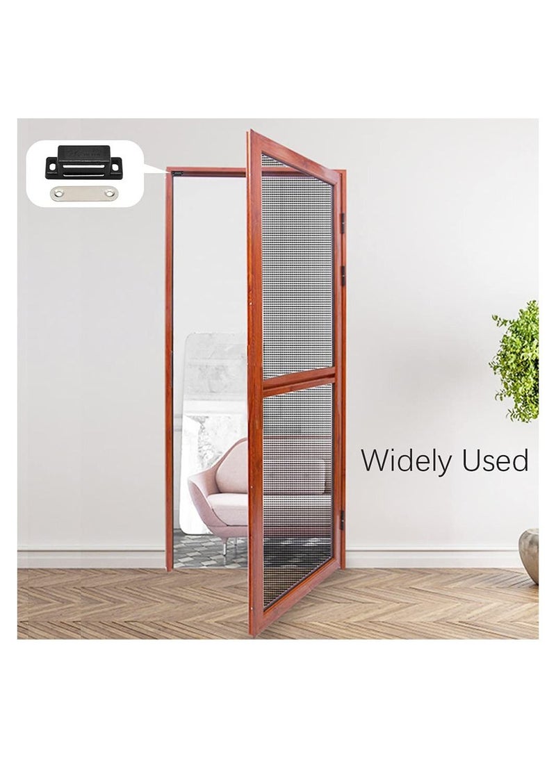 12Pack Magnetic Door Catch High Magnetic Plastic Heavy Duty Latch for Kitchen Bathroom Cupboard Wardrobe Closet Closures Cabinet Door Drawer Magnets - Image 4