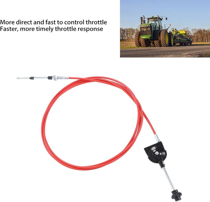 5 Meter Excavator Throttle Control Cable Heavy Equipment Parts Accessories - Image 4