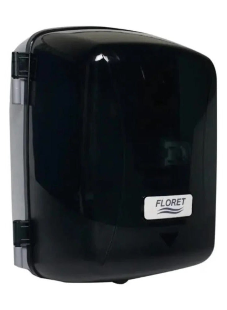 Floret Maxi Roll Floret Wall Mounted Tissue Holder Black  - Image 1