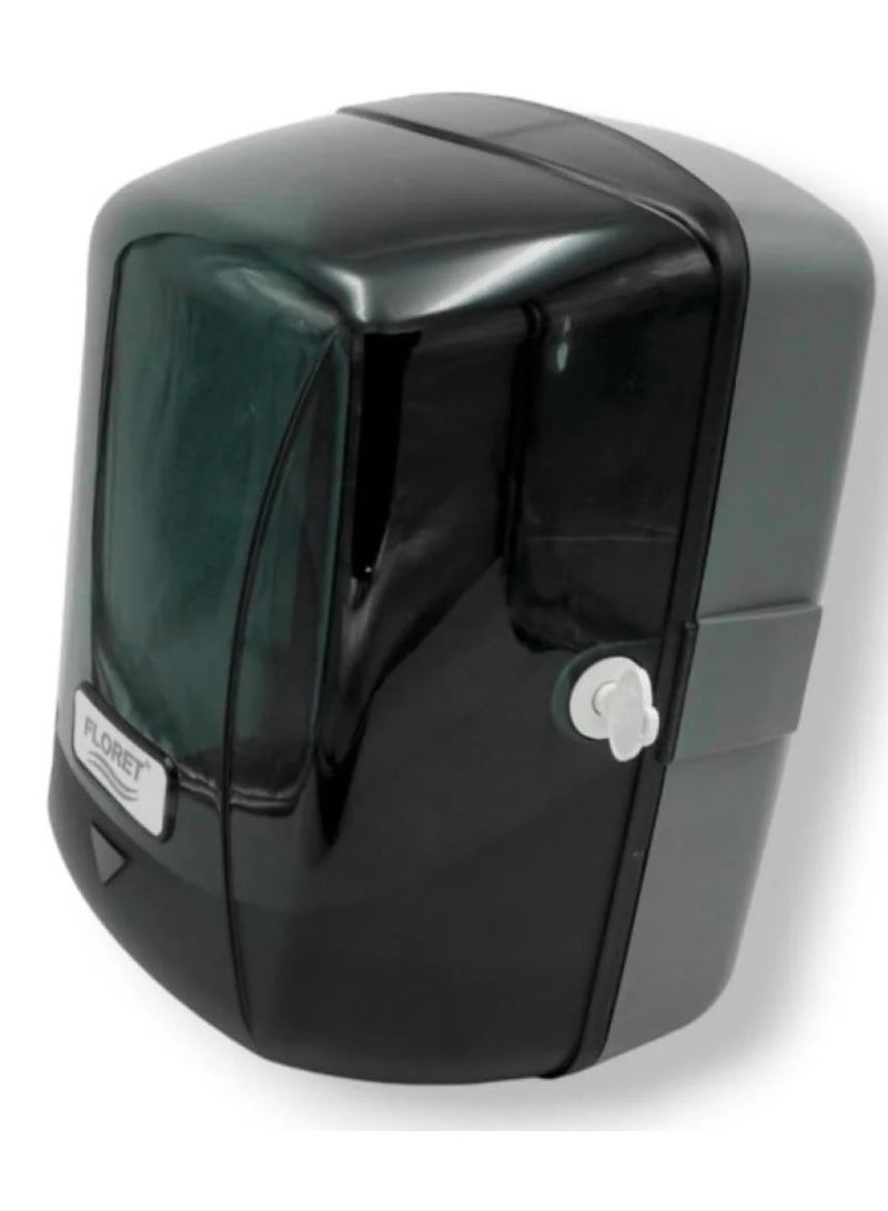 Floret Maxi Roll Floret Wall Mounted Tissue Holder Black  - Image 3