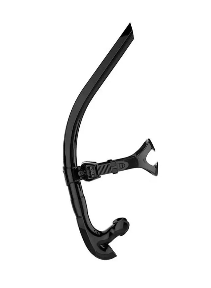 Generic Snorkel Lap Swimming,Breathing tube for swimming，Swimming accessories，Swimming equipment，Swimmer Training Diving Snorkeling  Comfort food grade silicone bite, One-Way Purge Valve,for Pool Open Water - Image 1