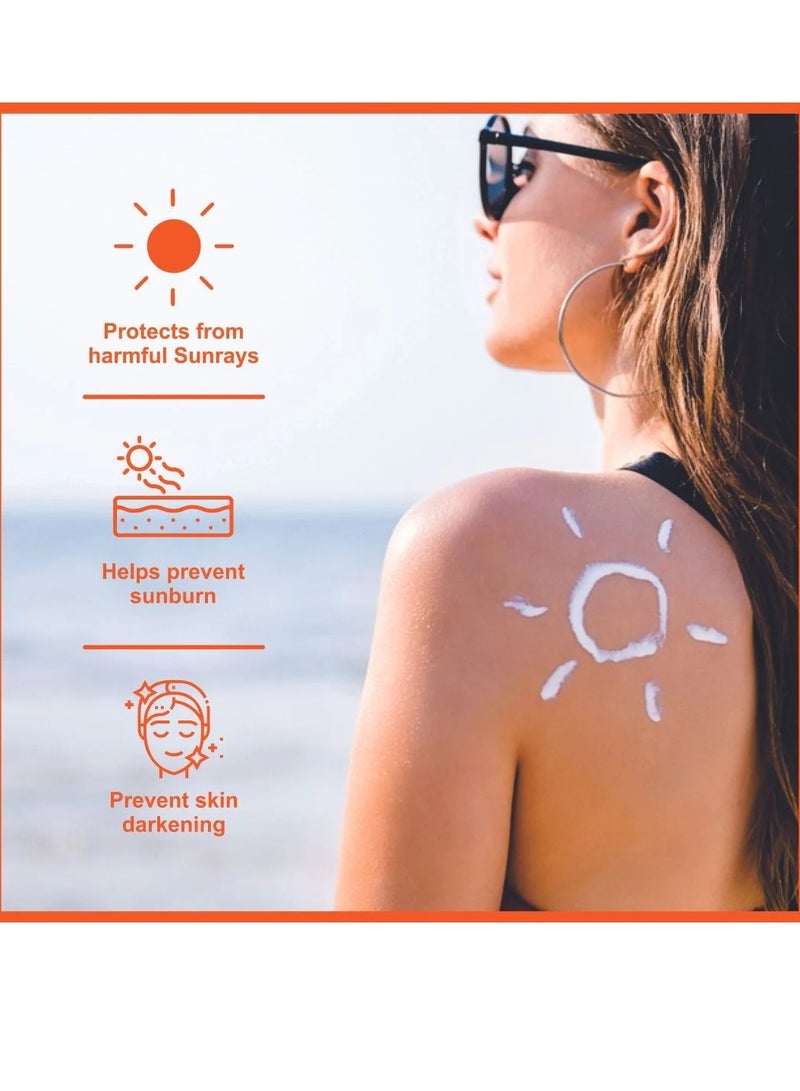 N Plus Professional Sunscreen Lotion SPF 30 – Tinted, Mattifying Sun Protection with UVA & UVB Defense, Hydrating Formula for Instant Bright Glow, 50ml - Image 5