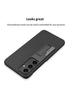 GKK Leather Case for Samsung Galaxy S24 Plus (2024) , Ultra-Thin, Anti-Drop, All-Round Protection Phone Cover Support Wireless Charging with Built in Kickstand  - Image 4