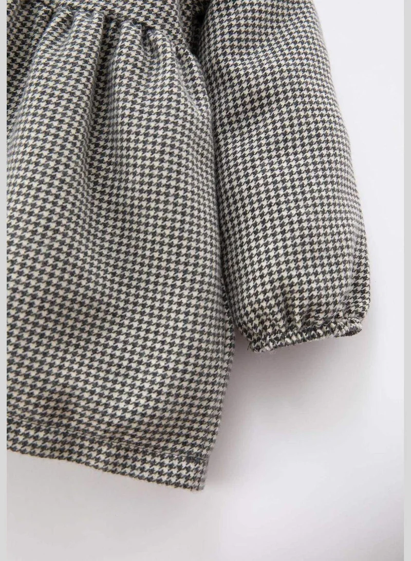 DeFacto Houndstooth Baby Dress