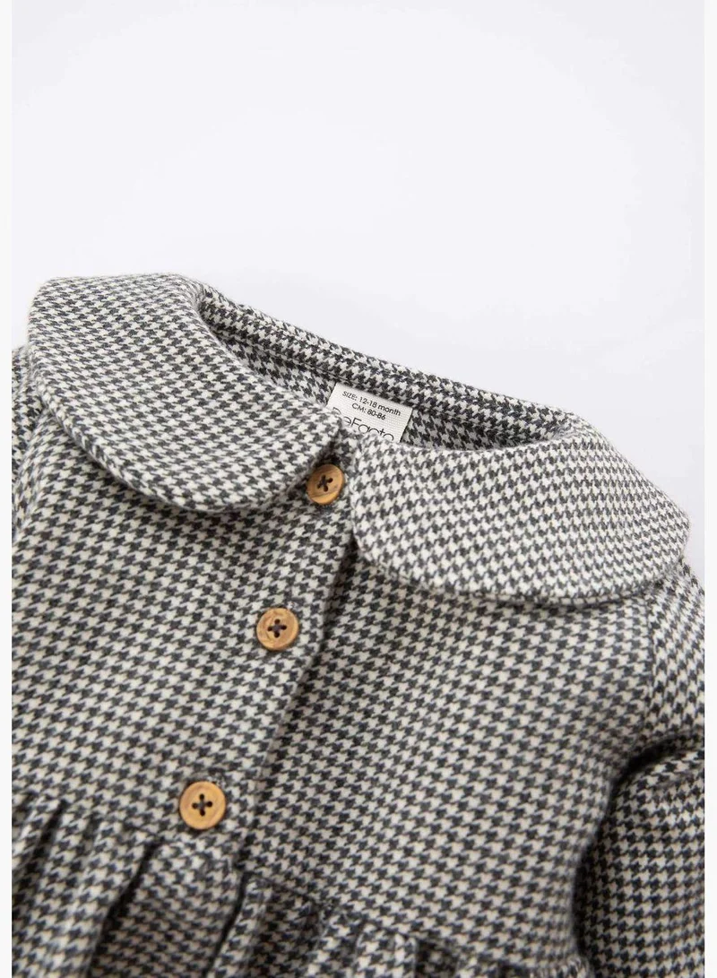 DeFacto Houndstooth Baby Dress