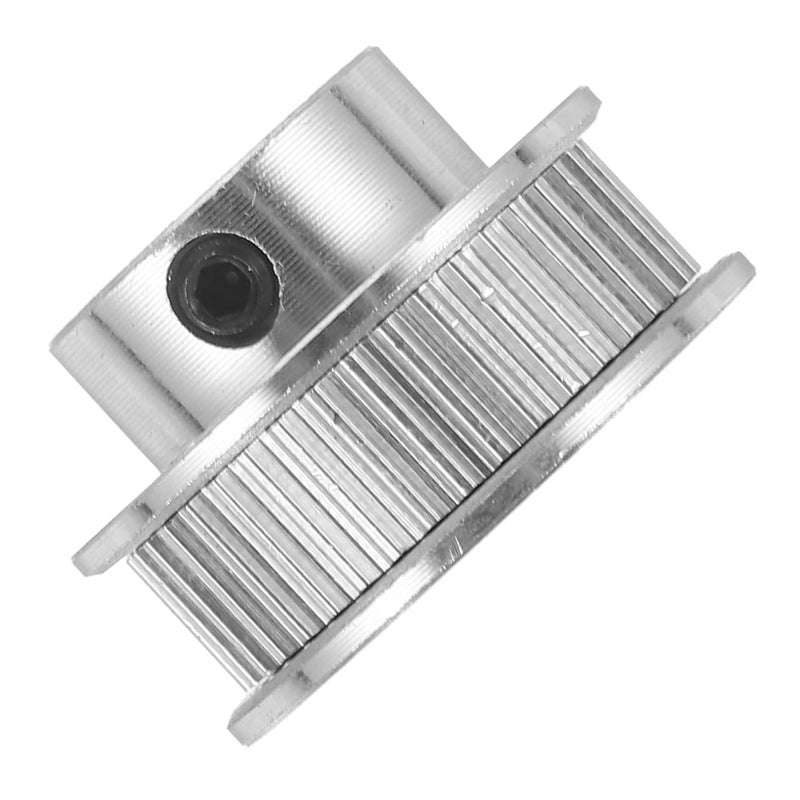 Silver Aluminum Timing Belt Pulley 2 82X2 82X1 70CM Printer Belt Wheel Tooth Bore Wide Idler Pulley - Image 1