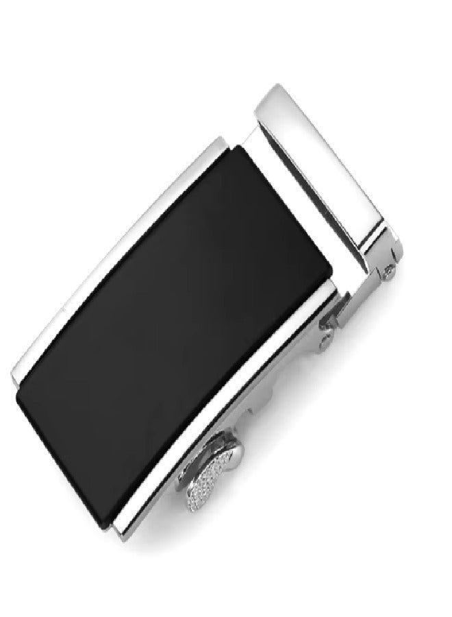 Exquisite men's belt buckle imported, made of high quality durable Metz, snaps on and off with all kinds of irregularities, jacket belt or bad buckle replacement.