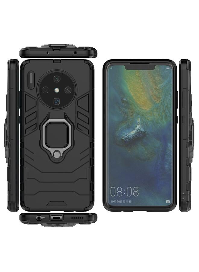 S-TOP Case For Huawei Mate 30 PC + TPU Shockproof Protective Case with Magnetic Ring Holder - Image 2