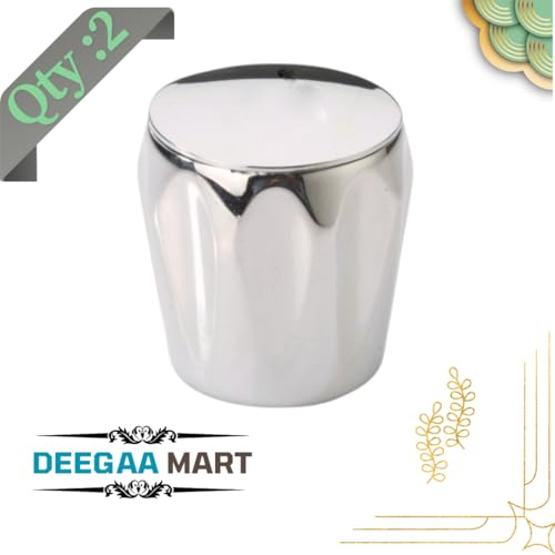 DEEGAA MART Tap Spindle Replacement Kit – Compatible with Jaquar Type Taps (New Continental Model) – Includes 2 Nos Handle/Knob Pieces – Water Tap Spare Parts & Accessories - Image 2